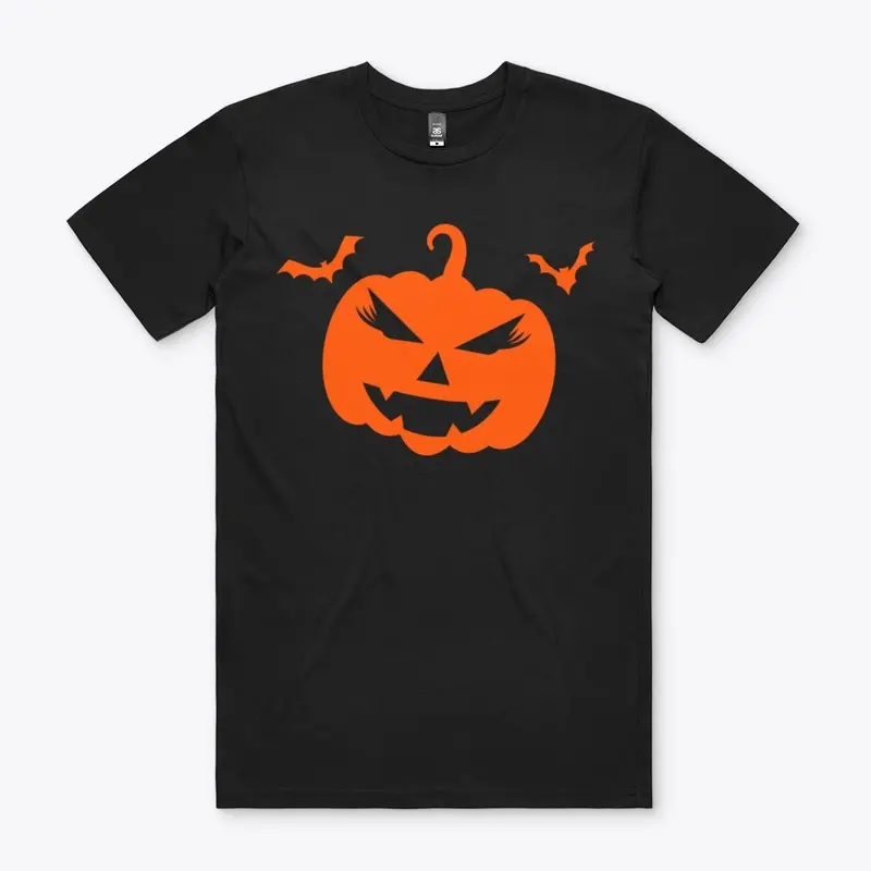 Halloween Pumkin Design for Girls